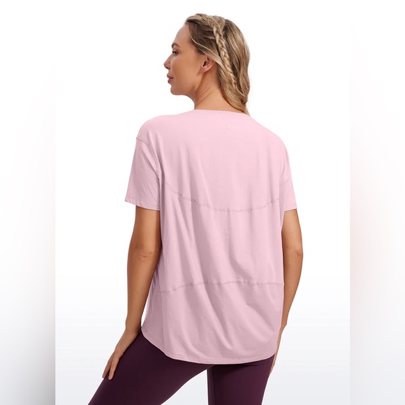 Pima Cotton Short Sleeves Boat Neck - Picture 2 of 4